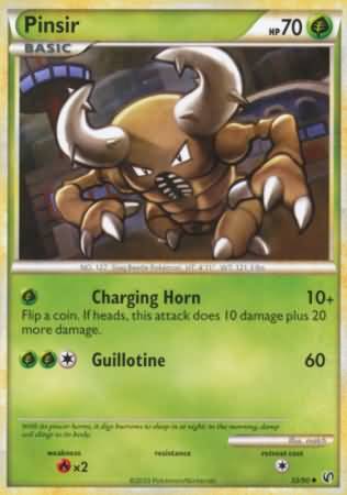 Pinsir (HeartGold SoulSilver Undaunted)