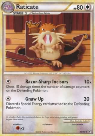 Raticate (HeartGold SoulSilver Undaunted)
