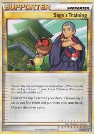Sage's Training (HeartGold SoulSilver Undaunted)