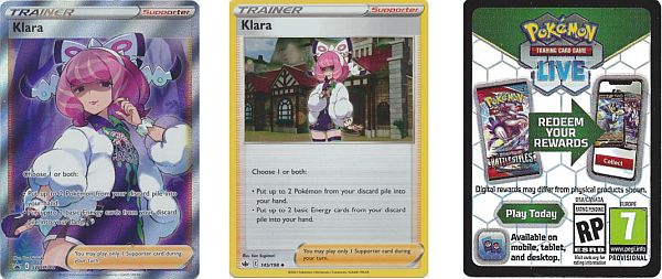 Klara Premium Tournament Collection Sealed Promo Set (Klara & Online-Kodekort)