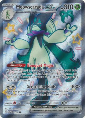 Meowscarada ex (Black Star Promos)
