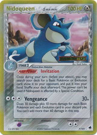 Nidoqueen (Delta Species) (EX Dragon Frontiers)
