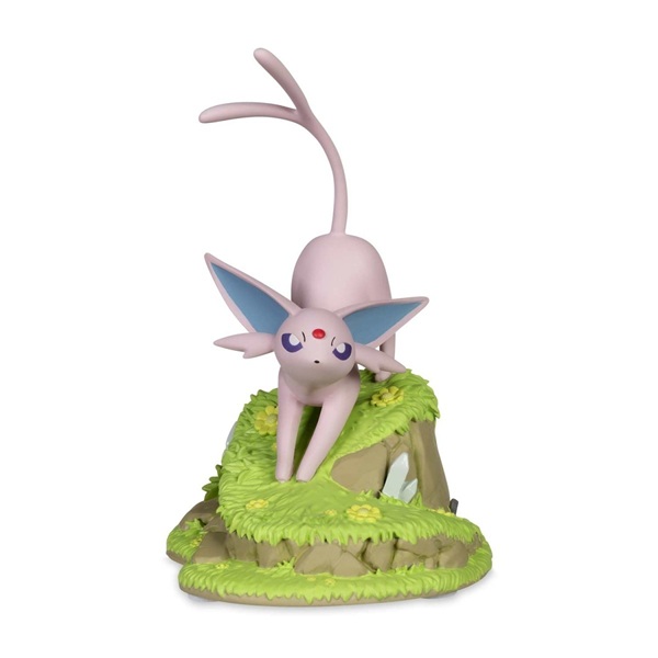 Pokémon - Sunny Stretch with Espeon - Pokémon Center Evolving Personalities Figure