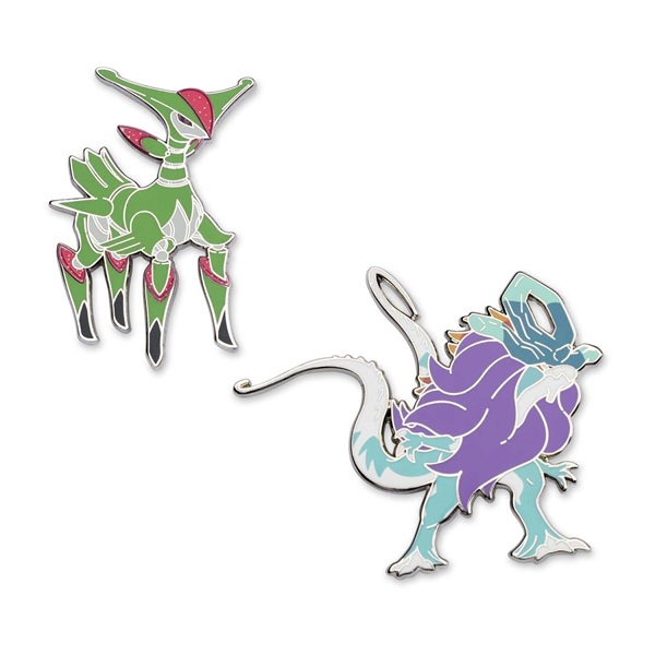 Pokémon - Iron Leaves & Walking Wake - Pokémon Center Two-Pin Set