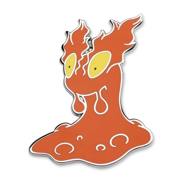 Pokémon - Slugma - Pokémon Center Pin Badge