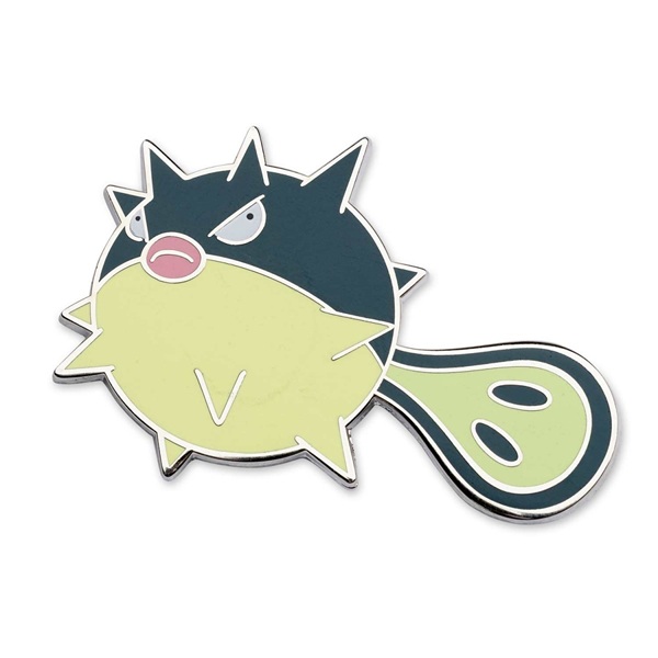 Pokémon - Qwilfish - Pokémon Center Pin Badge