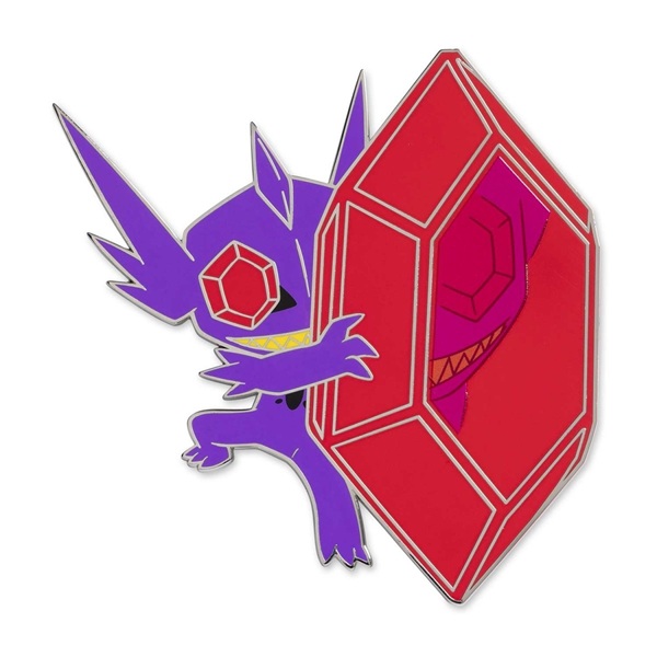 Pokémon - Giant Pins: Mega Sableye - Pokémon Center Oversize Pin Badge