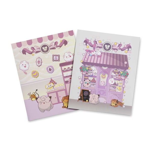 Pokémon - Elemental Ateliers: Fairy Types - Pokémon Center Folders (2-Pack)
