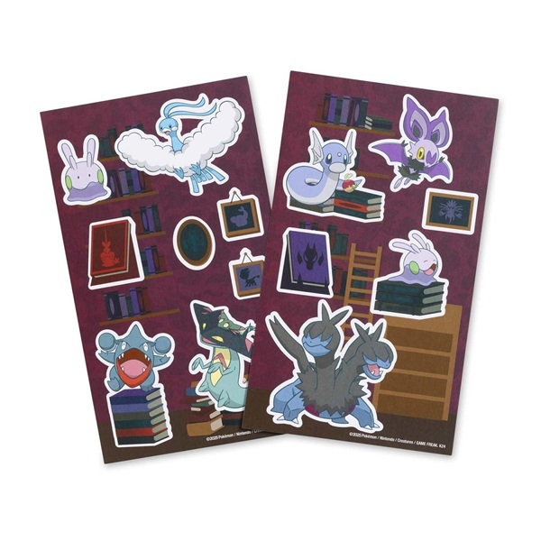 Pokémon - Elemental Ateliers: Dragon Types - Pokémon Center Sticker Sheets (2-Pack)