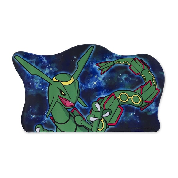 Pokemon Spillemåtte (Playmat) - Rayquaza - Pokémon Center Die-Cut Playmat