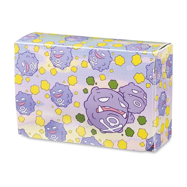 Pokemon Deck Box - Koffing & Weezing Sunset - Pokémon Center Double Deck Box