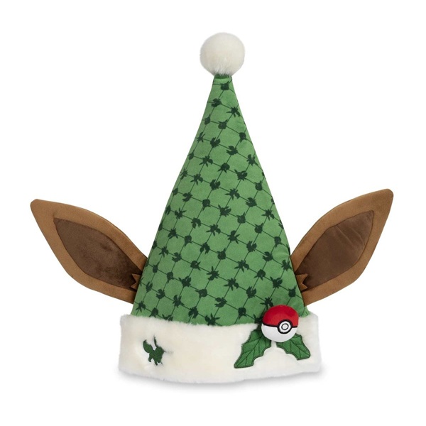 Pokémon - Eevee - Pokémon Center Holiday Plush Hat (One Size-Adult)