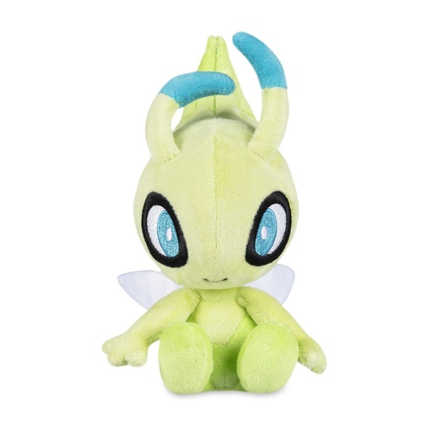 Pokémon - Celebi (Sitting Cuties) - Pokémon Center Plush/Bamse 20cm