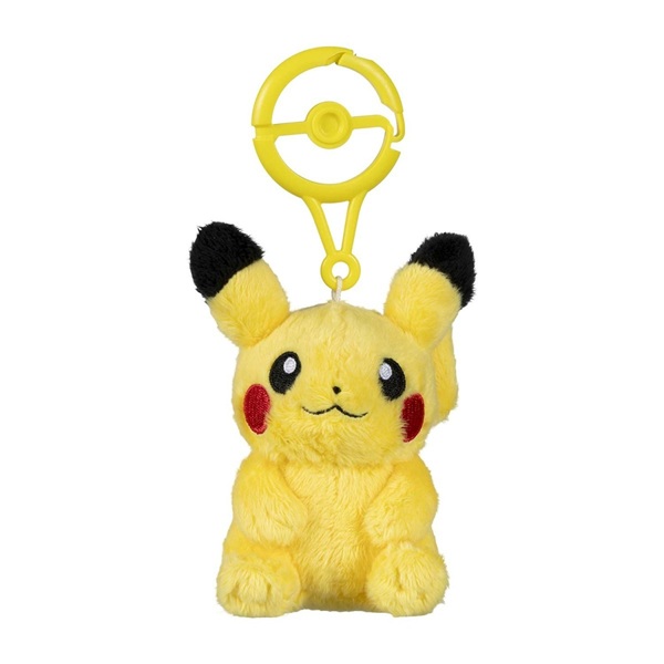 Pokémon: Pikachu (Adventure Partners) - Pokémon Center Plush Keychain / Nøglering 8cm