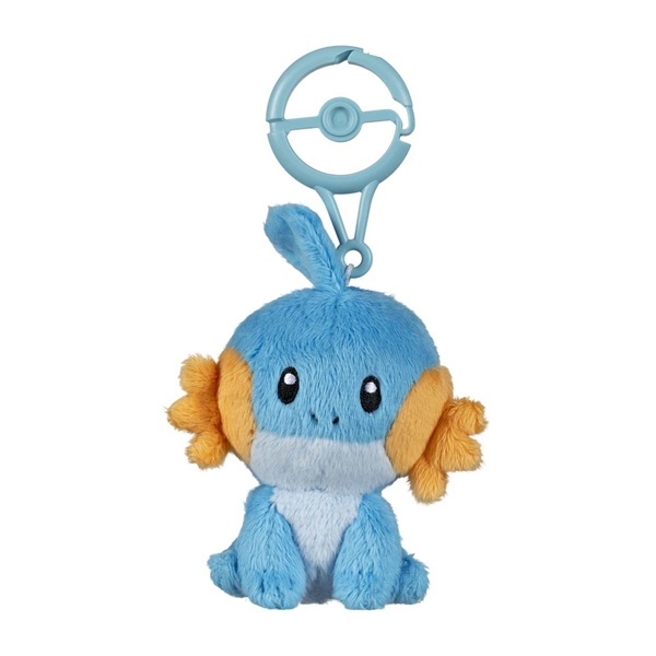 Pokémon: Mudkip (Adventure Partners) - Pokémon Center Plush Keychain / Nøglering 8cm