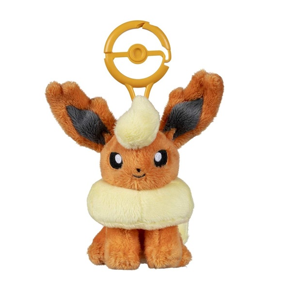 Pokémon: Flareon (Adventure Partners) - Pokémon Center Plush Keychain / Nøglering 8cm