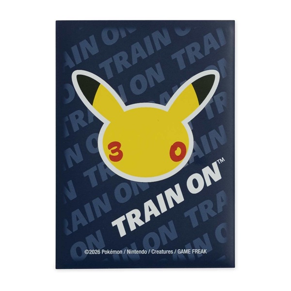 Pokémon TCG - 30th Celebration - 65 lommer - Pokémon Center Card Sleeves