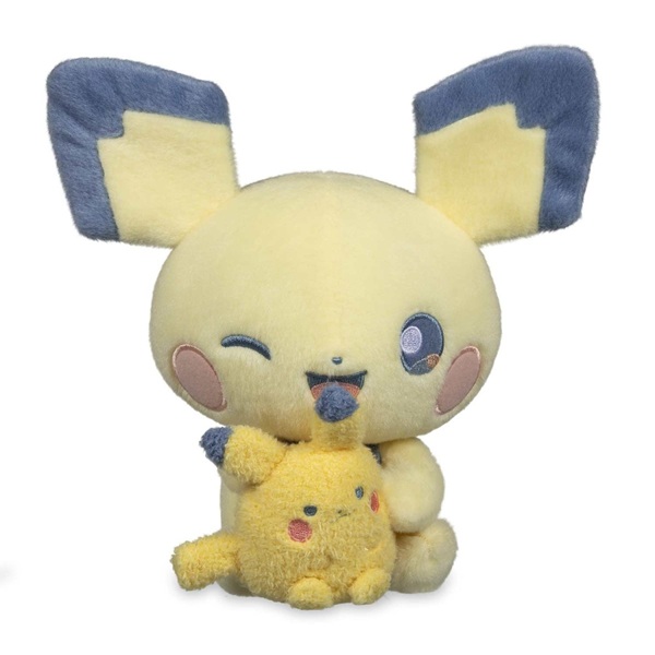 Pokémon: Pichu Little Daydream - Pokémon Center Plush/Bamse 20cm