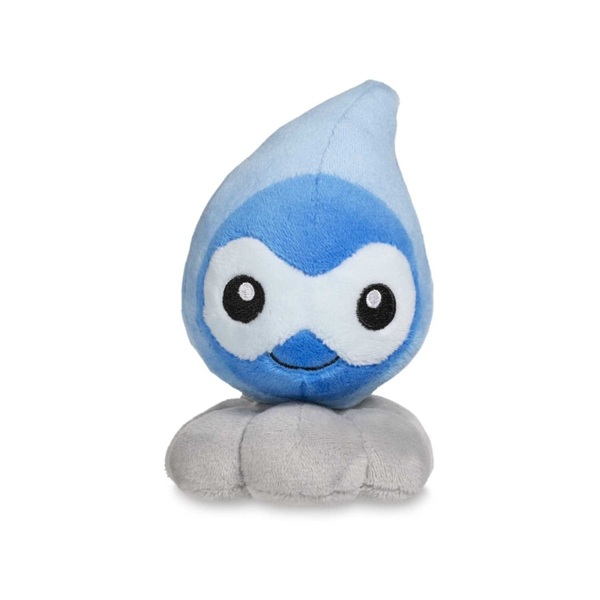 Pokémon - Castform (Rainy Form) (Sitting Cuties) - Pokémon Center Plush/Bamse 13cm