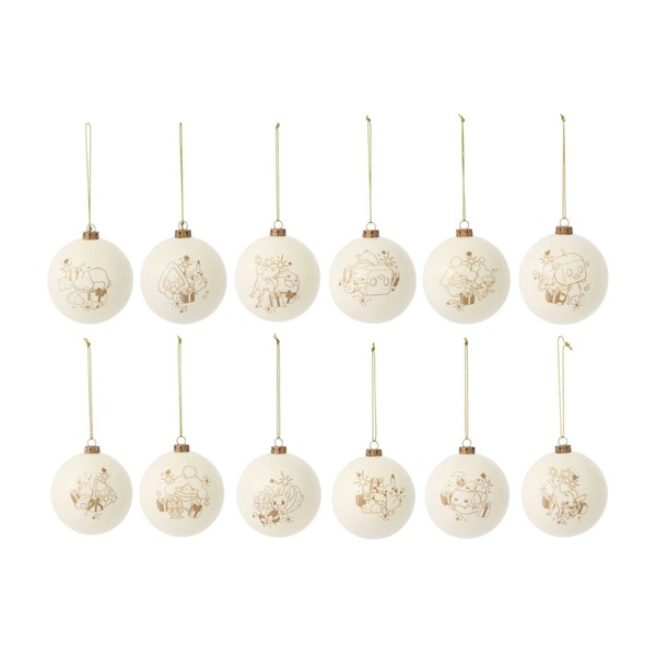 Pokémon - Winter Wonders - Pokémon Center Bulb Ornaments 12-Pack