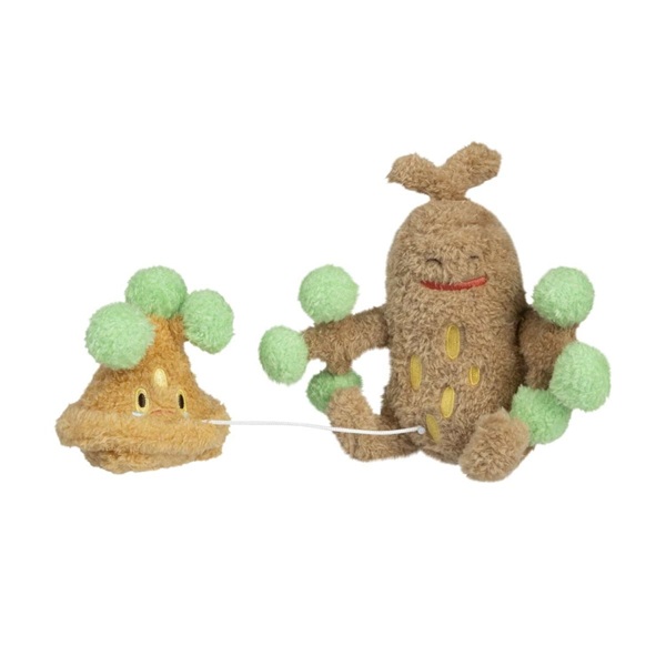 Pokémon - Bonsly & Sudowoodo Sweet Support - Pokémon Center Plush/Bamse 15cm