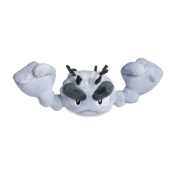 Pokémon - Alolan Geodude (Sitting Cuties) - Pokémon Center Plush/Bamse 23cm