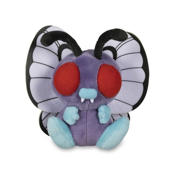 Pokémon - Butterfree (Sitting Cuties) - Pokémon Center Plush/Bamse 14cm