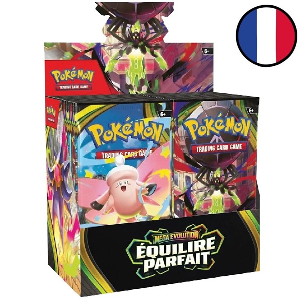 Pokemon Display (Booster Box) <b>FRANSK/FRENCH</b> - ME03 - Mega Evolution: Perfect Order - 36 Boosters