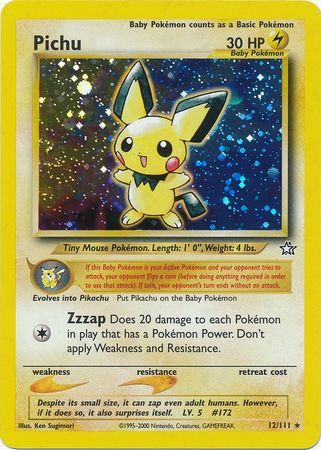 Pichu (Neo Genesis WoTC)