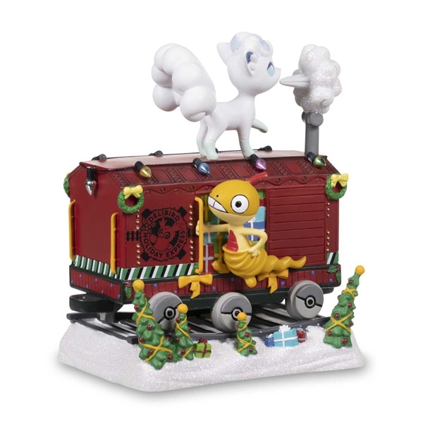 Pokémon - Delibird Holiday Express: Alolan Vulpix Boxcar - Pokémon Center Figure 14cm