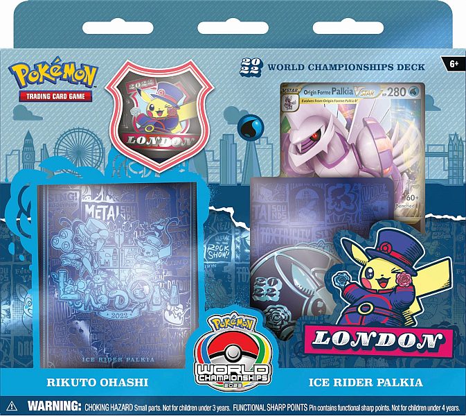 Pokemon Deck - 2022 World Championship (WCD) - Rikuto Ohashi: Ice Rider Palkia Deck