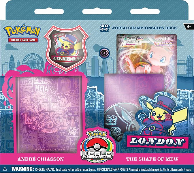 Pokemon Deck - 2022 World Championship (WCD) - André Chiasson: The Shape of Mew Deck