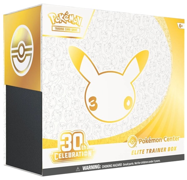 Pokemon Mega Evolution: 30th Celebration - Pokemon Center Elite Trainer Box (Nidorina) - Boks med 11 Boosters, Promokort & Tilbehør