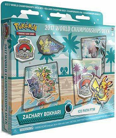 Pokemon Deck - 2017 World Championship (WCD) - Zachary Bokhari: Ice Path FTW Deck
