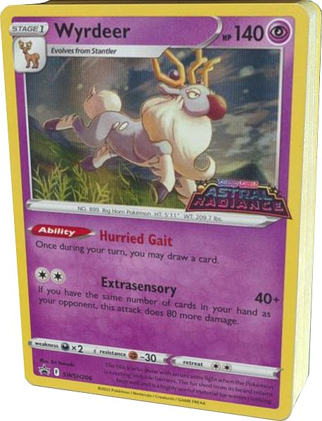 Pokemon Build & Battle Prerelease Deck (40 Kort) - SWSH10 - Sword & Shield: Astral Radiance: Wyrdeer
