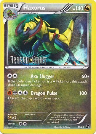 Haxorus (Dragon Vault Blister Promo)