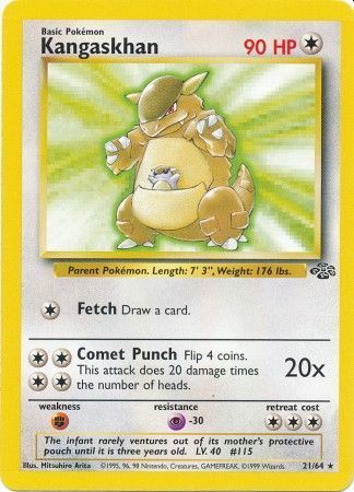 Kangaskhan (Jungle WoTC)