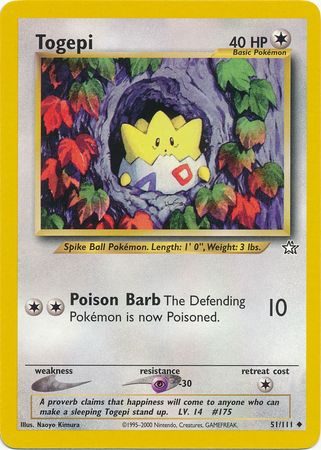 Togepi (Neo Genesis WoTC)