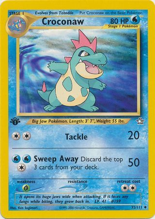 Croconaw (Neo Genesis WoTC)