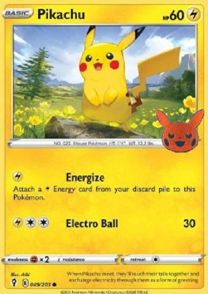 Pikachu (Trick or Trade 2022 Promo)