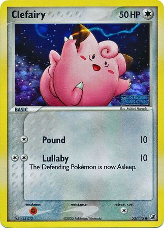 Clefairy  (EX Unseen Forces Nintendo)