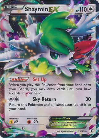 Shaymin-EX (Pokemon XY Roaring Skies)