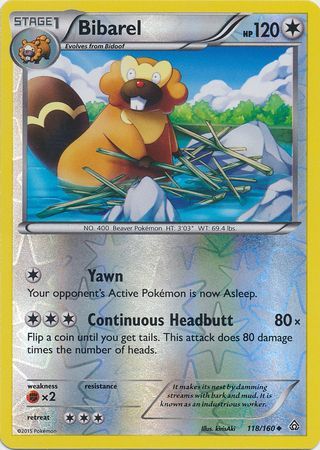 Bibarel (Pokemon XY Primal Clash Singles)