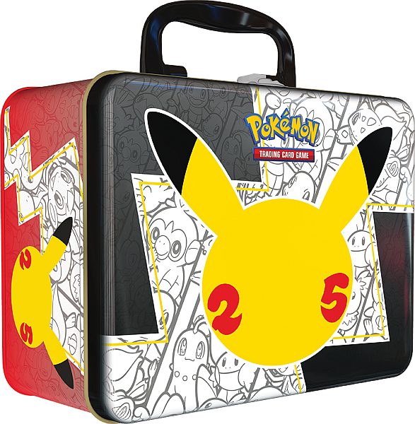 Pokemon Celebrations (25th Anniversary) - Collector's Chest Tin 2021 Fall (8 Boosters)