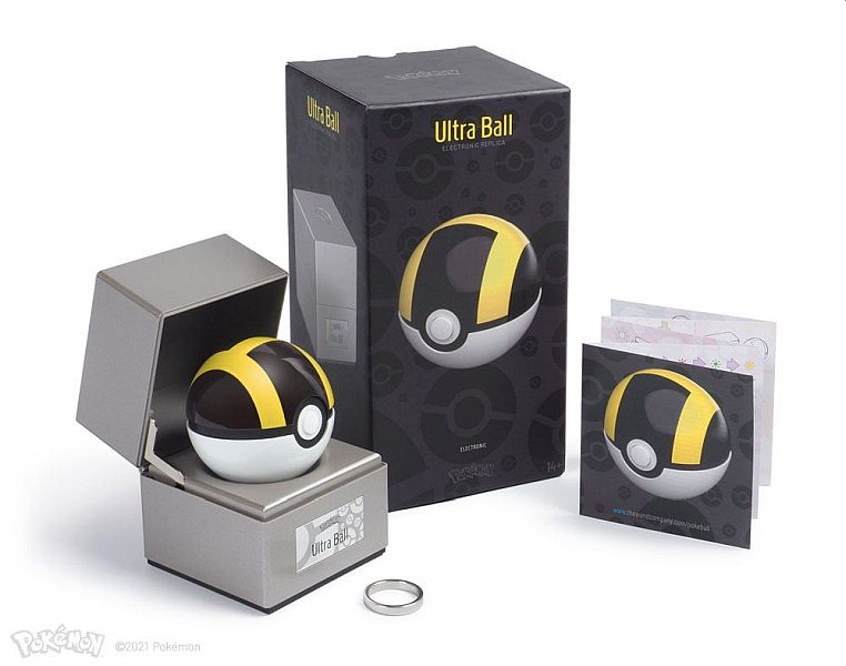 Pokémon - Diecast Pokeball Replica Sculpture: Ultra Ball - 8cm