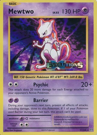Mewtwo (Pokemon XY Evolutions)
