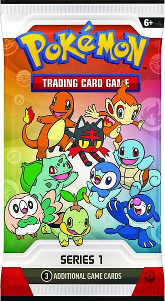 Pokemon Booster Pakke - First Partner Illustration Series 1 Promo Booster Pack (3 Kort)