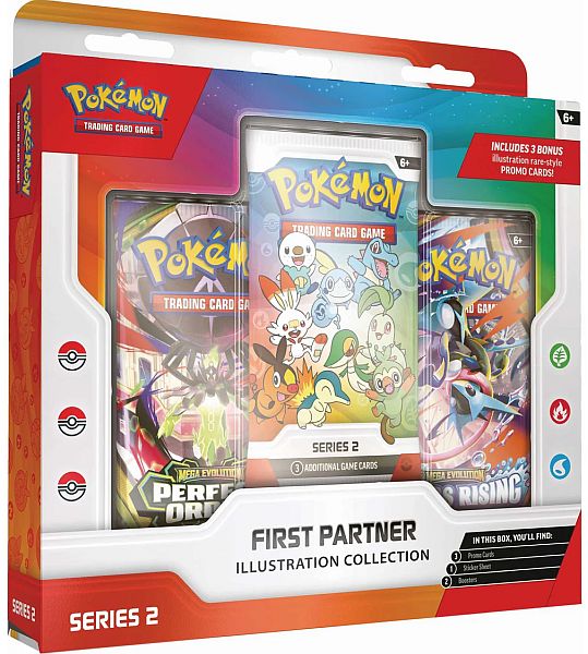 Pokemon - First Partner Illustration Collection: Series 2 (2 Boosters) (30th Anniversary)