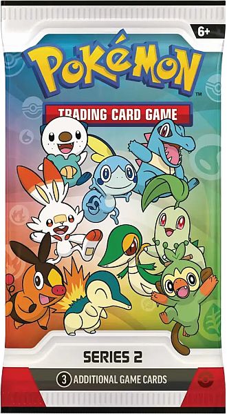 Pokemon Booster Pakke - First Partner Illustration Collection: Series 2 Promo Booster Pack (3 Kort)