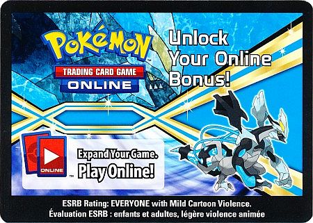 Pokemon TCG Online Kode: Collector's Power Tin - Black Kyurem-EX (TCGO Code)